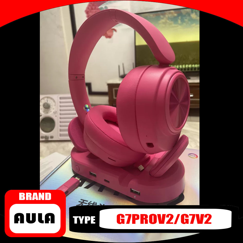Video Gaming & Esports Usd Acc - Casque circum-auriculaire AULA G7 Pro V2,