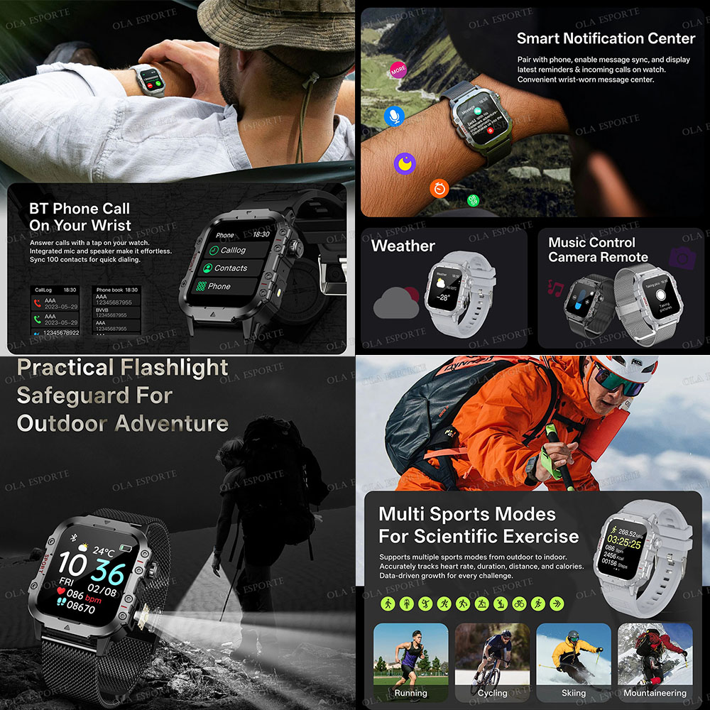 Montre intelligente militaire  - Phase Esports & Gaming Festival avis et prix