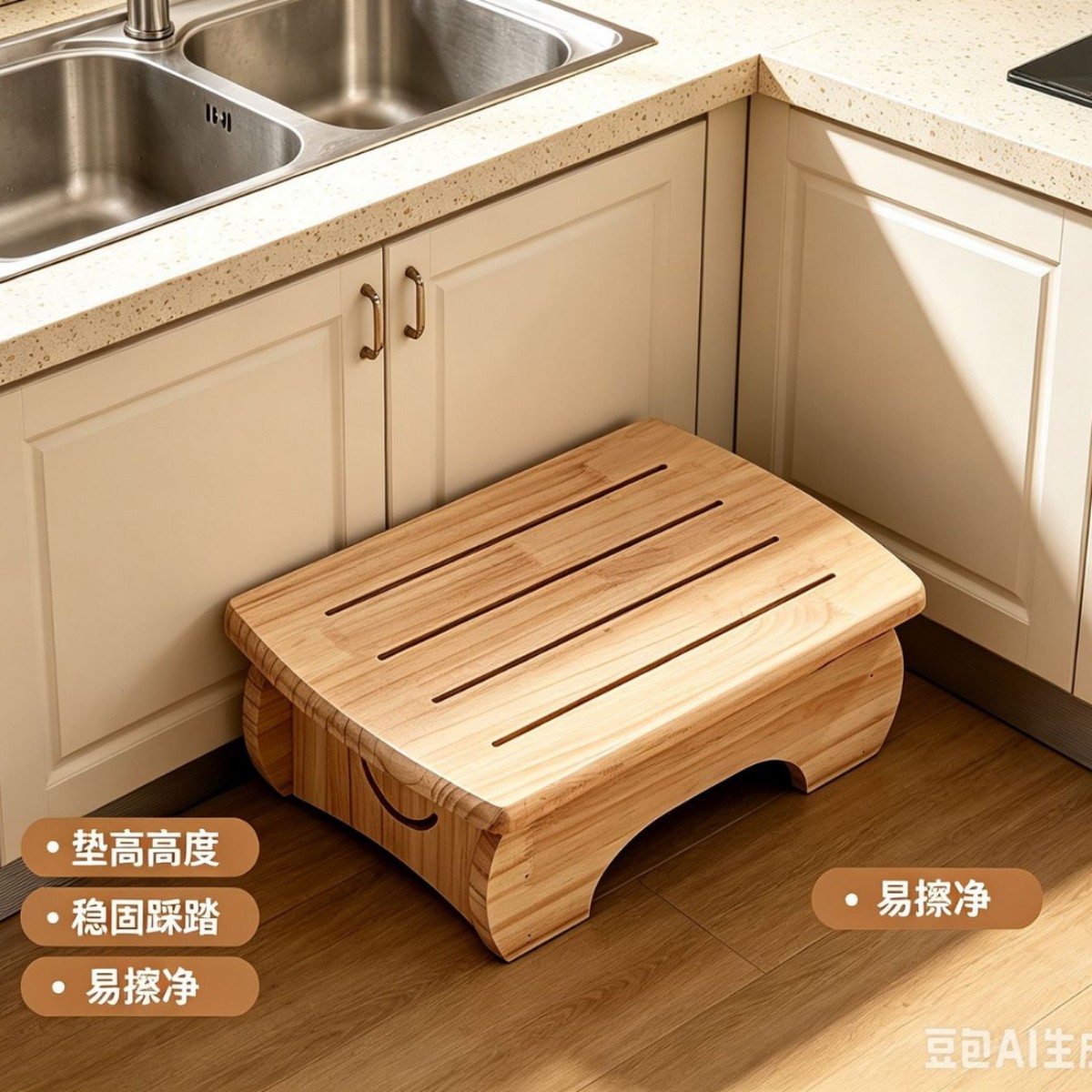 Repose-pieds en bois stable, s - Footrest Under Desk avis et prix