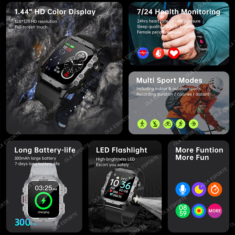Nouvelle montre connectée mili - Phase Esports & Gaming Festival avis et prix
