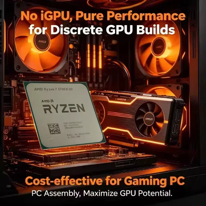 Processeur AMD Ryzen 7 5700X3D - Esports Gaming Pc Build avis et prix